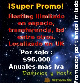 Hosting Ilimitado | Dominios y Hosts