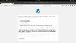 Instalación WordPress