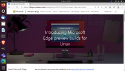 Microsoft Edge para Linux