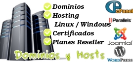 Dominios y Hosts