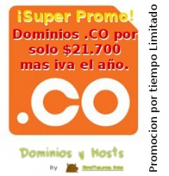 Promocion Dominios .CO
