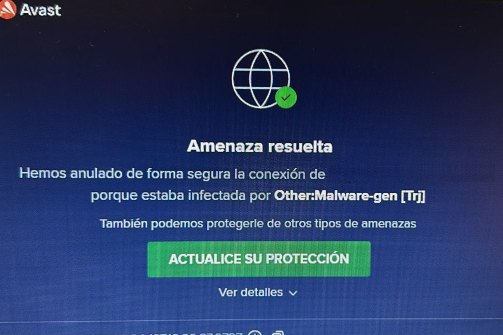 Avast WordPress Virus